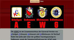 Desktop Screenshot of aewg-online.de